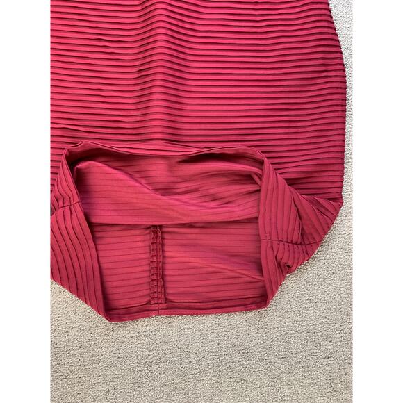 Alex Marie Dress Formal Mini Burgundy Red Size Medium - Picture 4 of 7